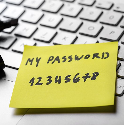 Work Password Example - why you need a password manager