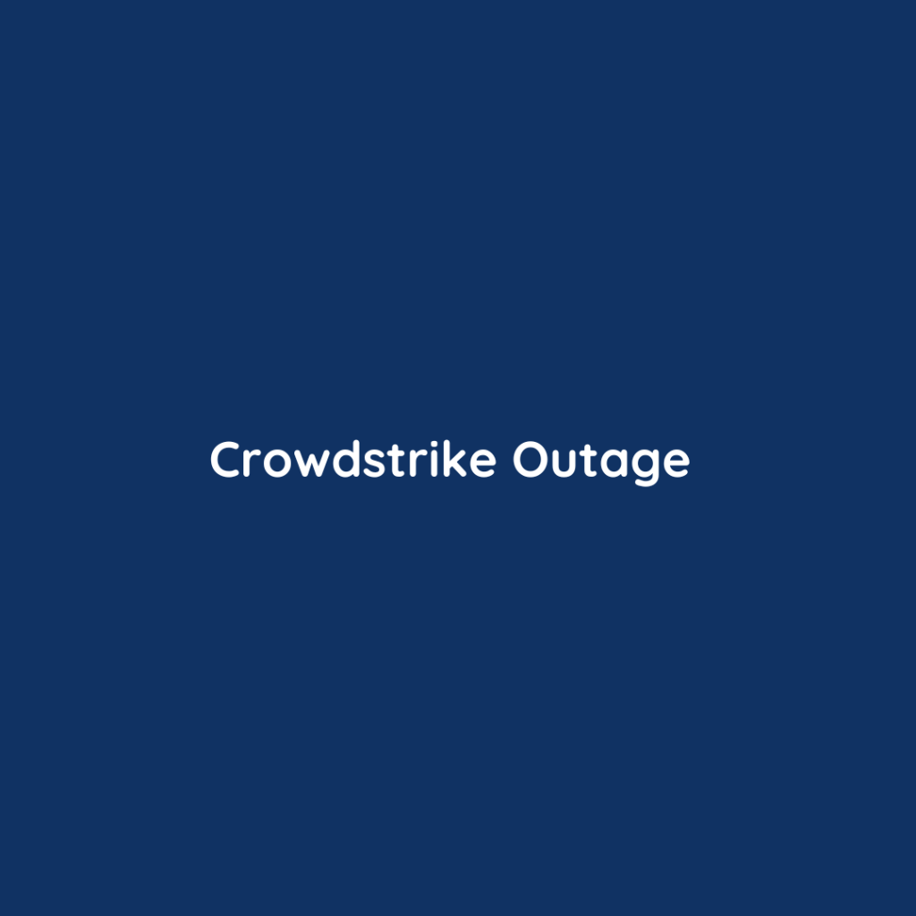 Crowdstrike outage